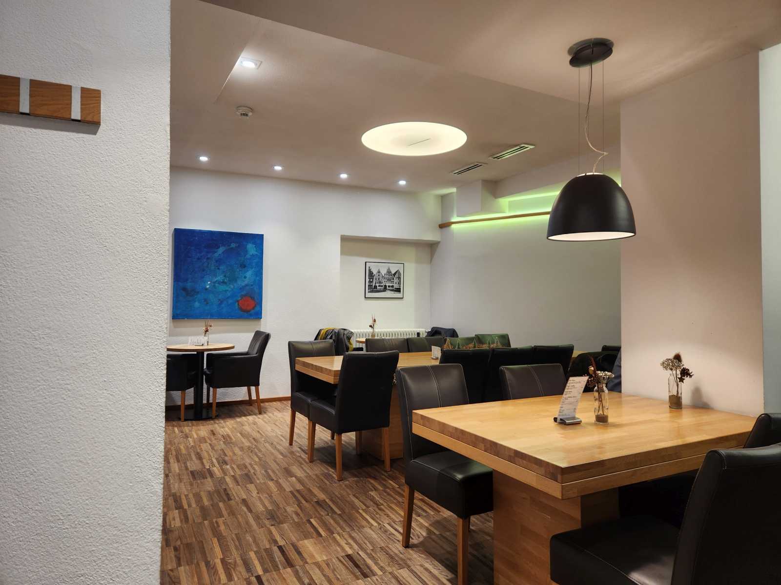 Essensraum der Bäckerei